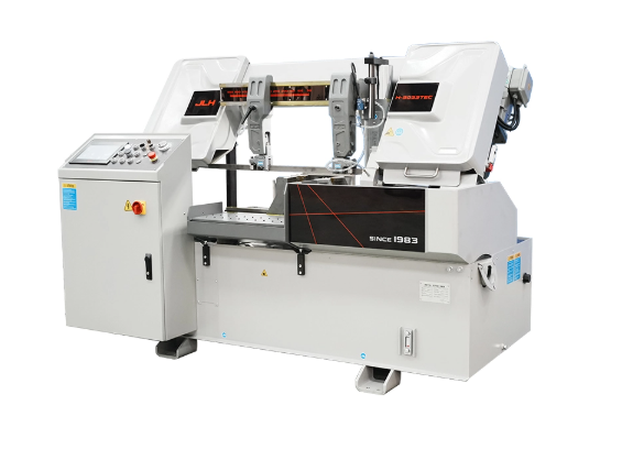 H-5033TEC Semi-Auto Band Saw Machine Billet Cutting